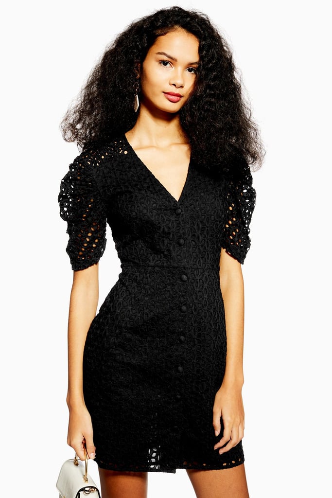 Topshop Broderie Mini Dress