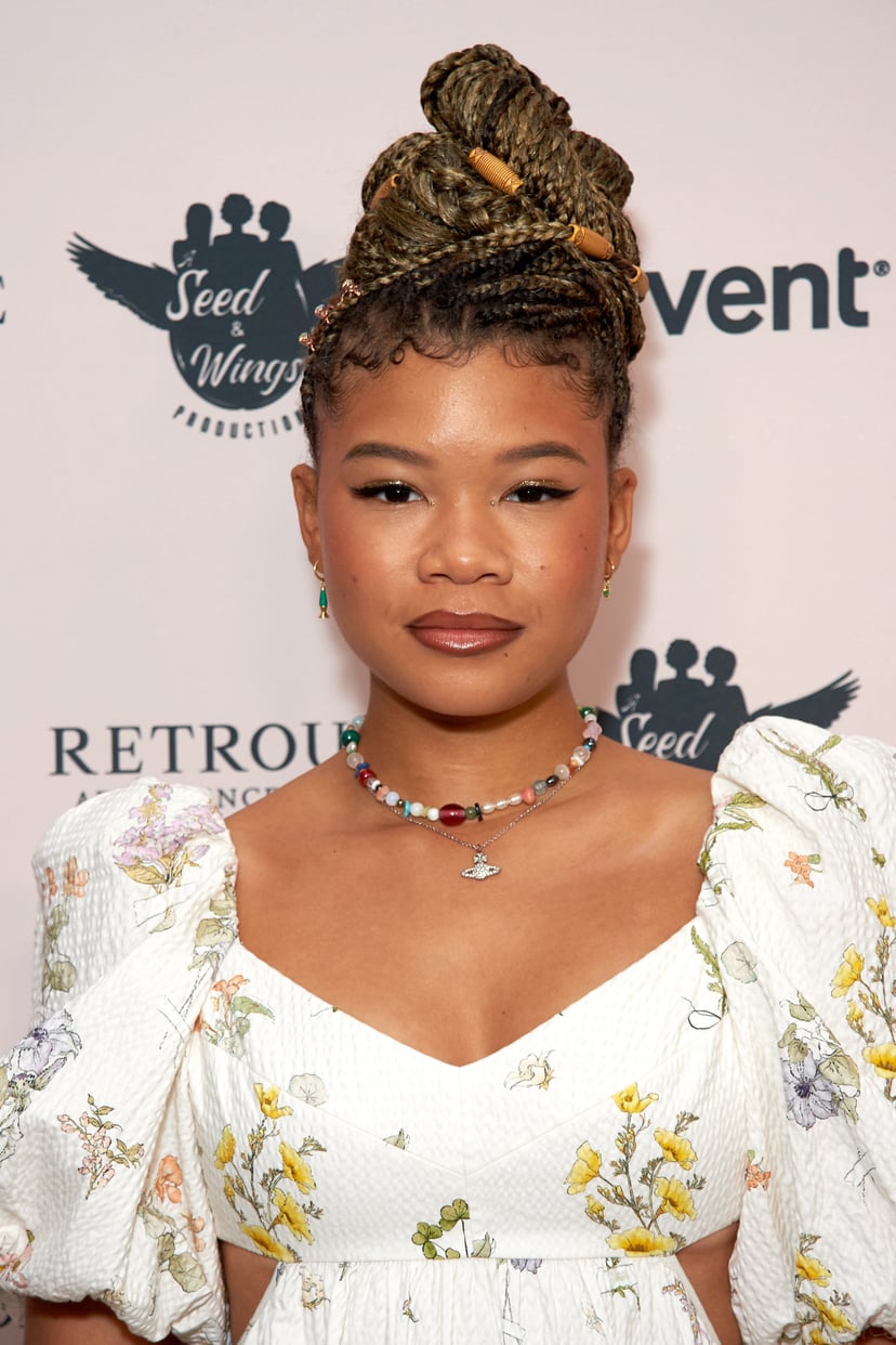 BEVERLY HILLS, CALIFORNIA - JUNE 04: Storm Reid attends the 13th Annual Ladylike Women Of Excellence Awards x Fashion Show at The Beverly Hilton on June 04, 2022 in Beverly Hills, California. (Photo by Unique Nicole/Getty Images)