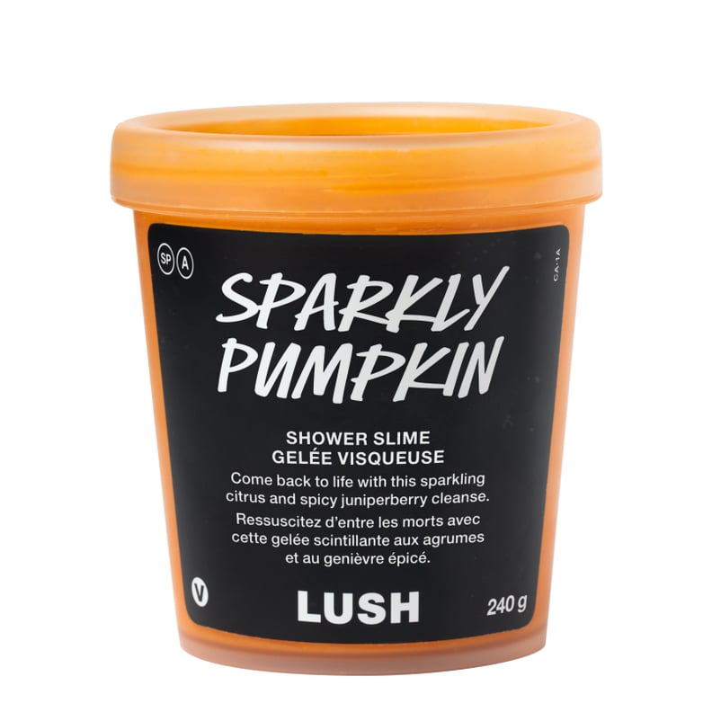 Sparkly Pumpkin Shower Slime