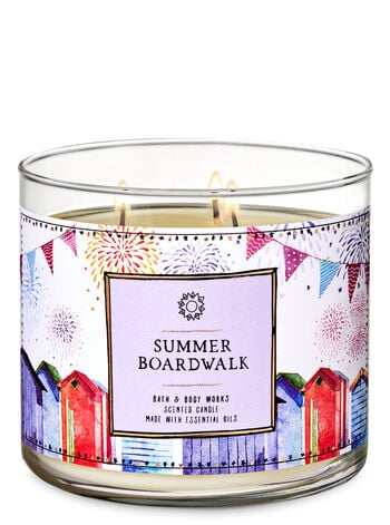Summer Boardwalk 3-Wick Candle