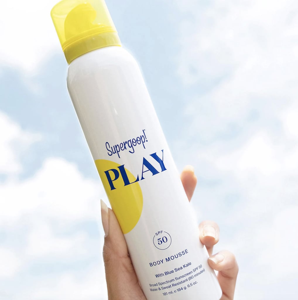 Best Mousse Sunscreen: Supergoop! PLAY Body Mousse SPF 50 with Blue Sea Kale