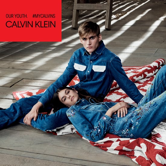 Kaia and Presley Gerber Calvin Klein Campaign Spring 2018