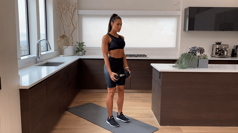 Dumbbell Deadlift
