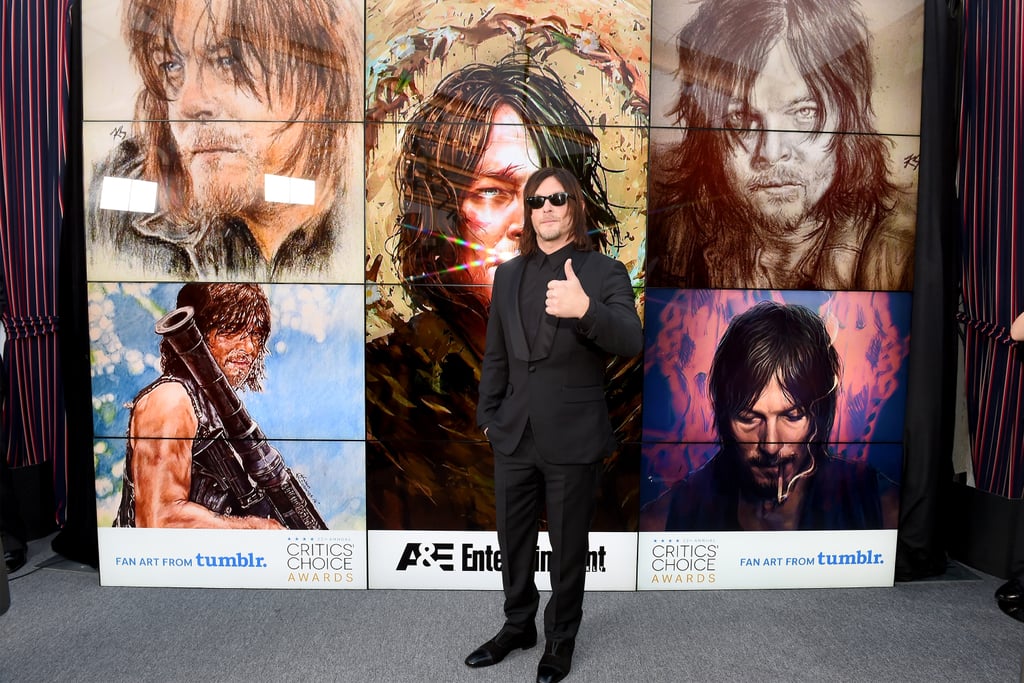 Norman Reedus Looked Really Good at the Critics' Choice Awards, It's Just That Simple