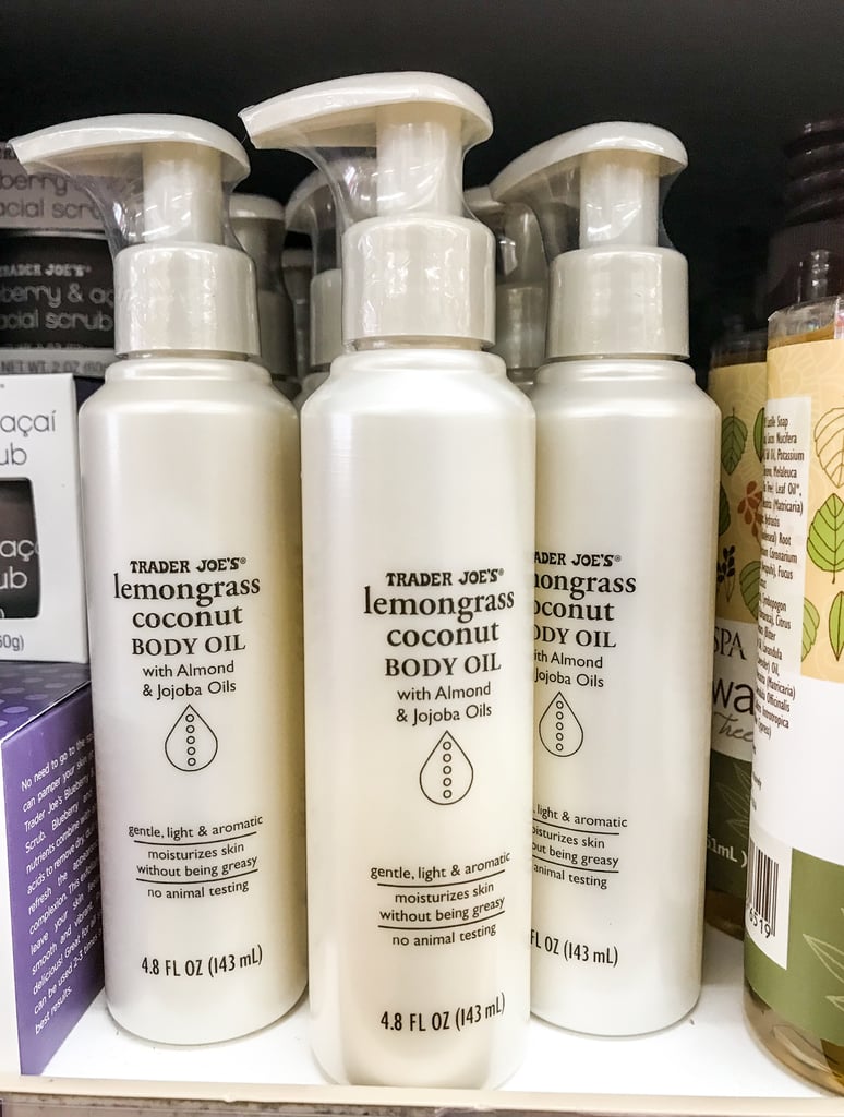 Trader Joe's Lemongrass Coconut Body Oil (4) Best Beauty Products