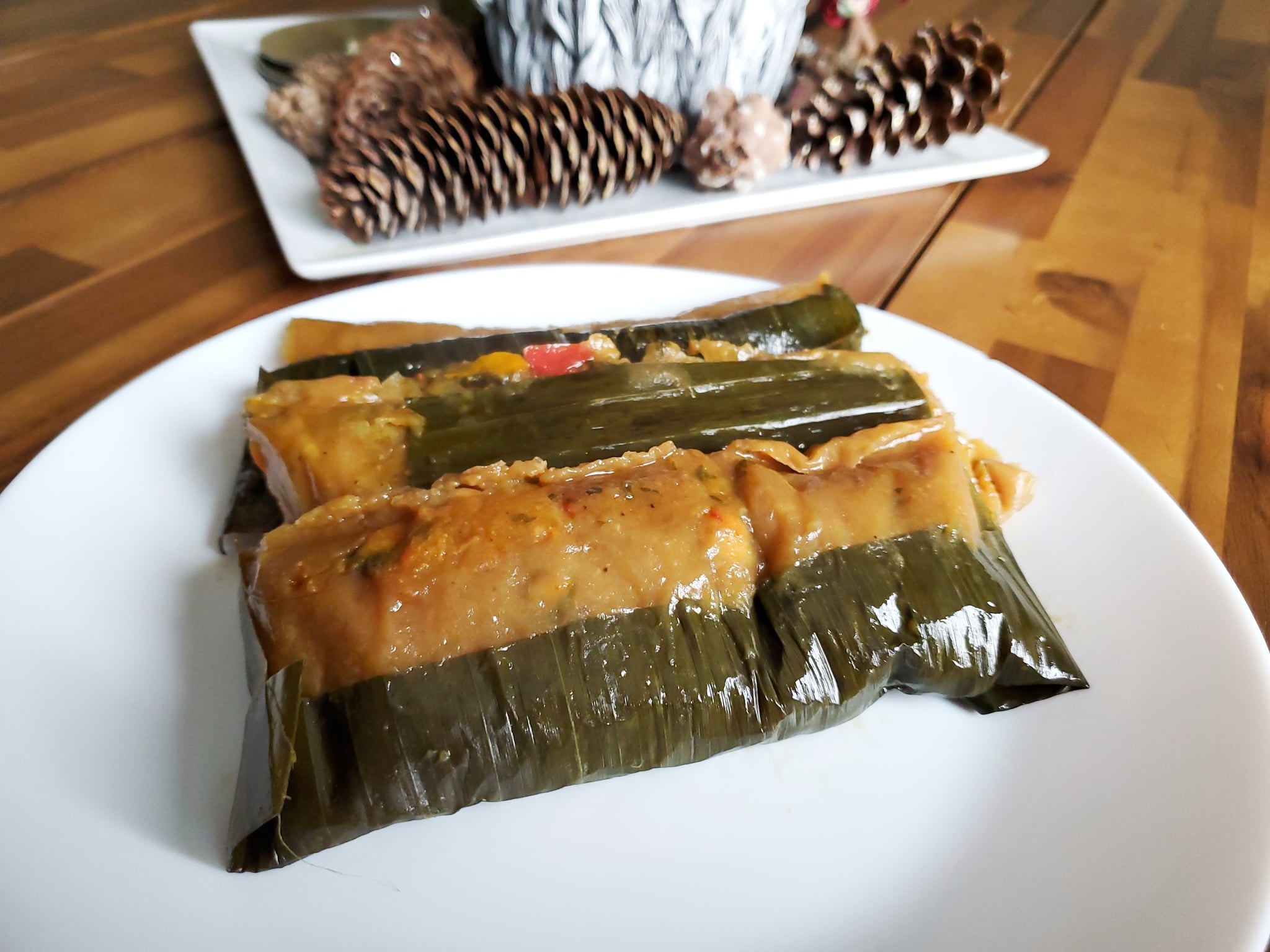 Pasteles Puertorriqueños (Root Vegetable Meat Patties) 