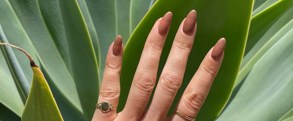 I Tried Chocolate-Milk Nails: See Photos