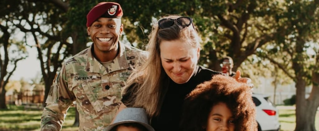 Photos of Military Dad Reuniting With Family Amid Pandemic