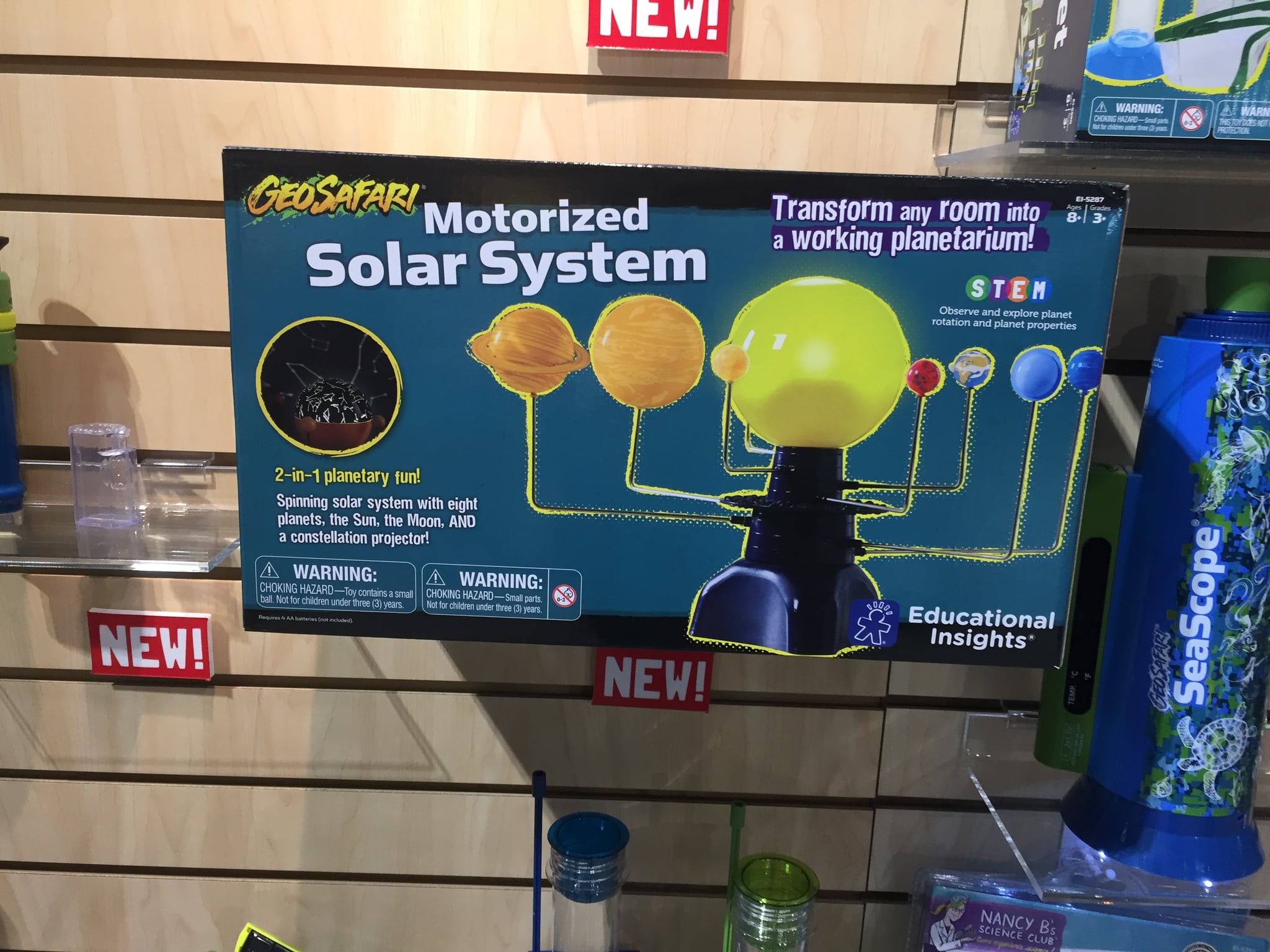 educational insights geosafari motorized solar system