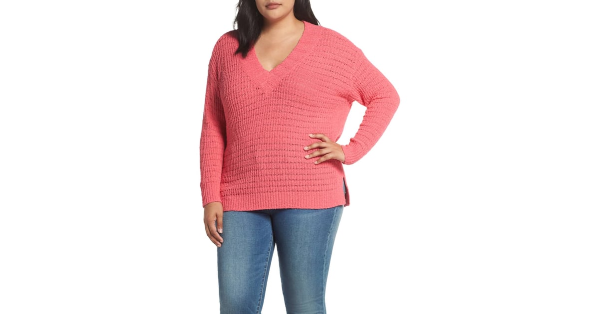 Caslon Tuck Stitch Sweater | Nordstrom Tops on Sale 2019 | POPSUGAR ...