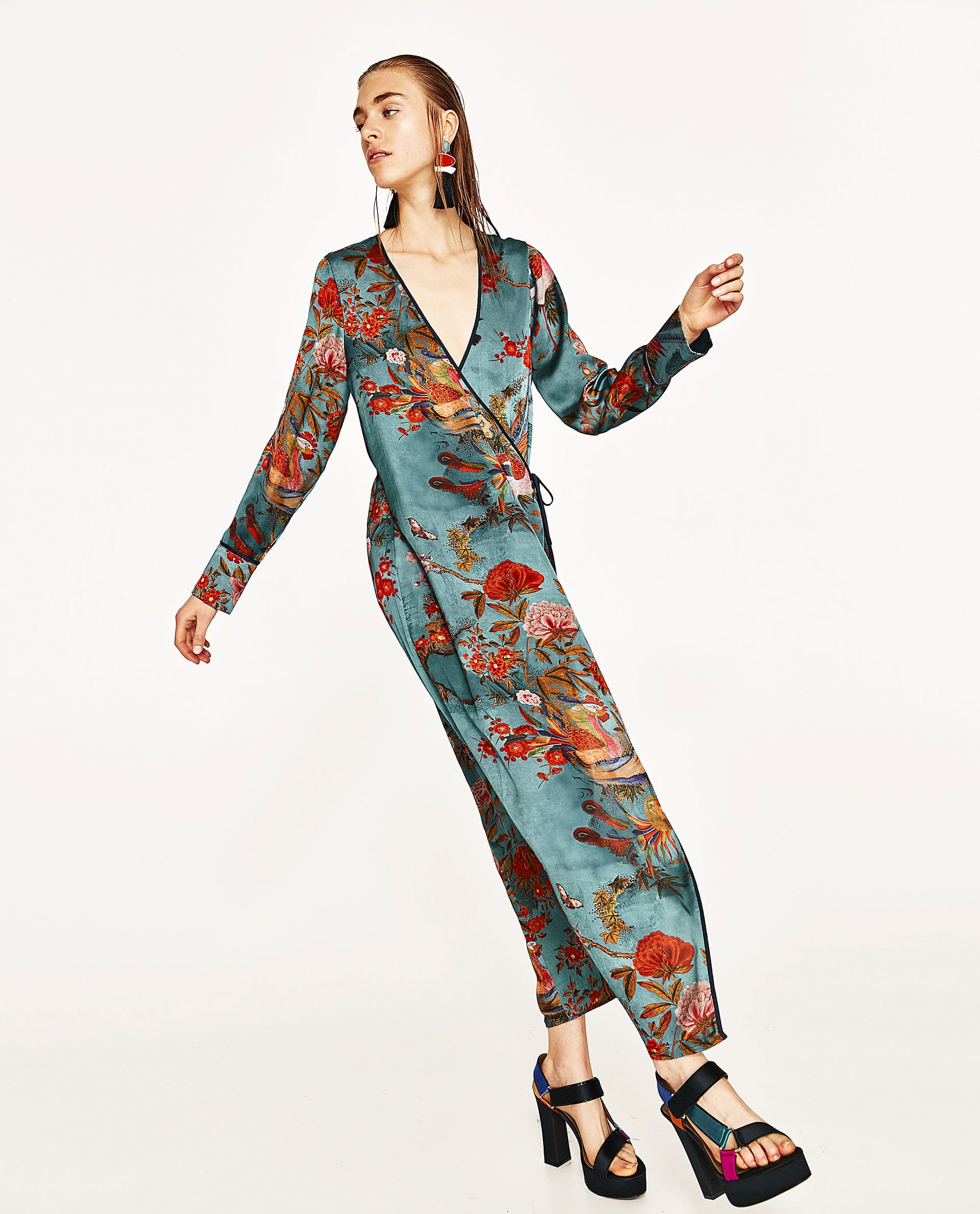 Zara Printed Kimono Dress | How to Get 