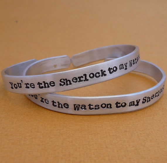 Sherlock and Watson Friendship Bracelets ($34)