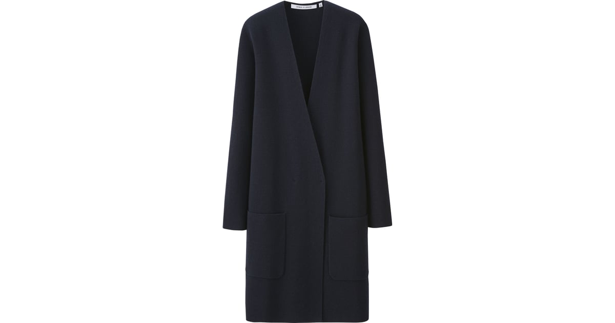 Fine Merino Long Sleeve Jacket ($90) | Uniqlo x Lemaire Collaboration ...