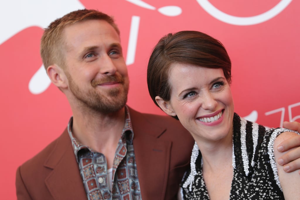 With Claire Foy.