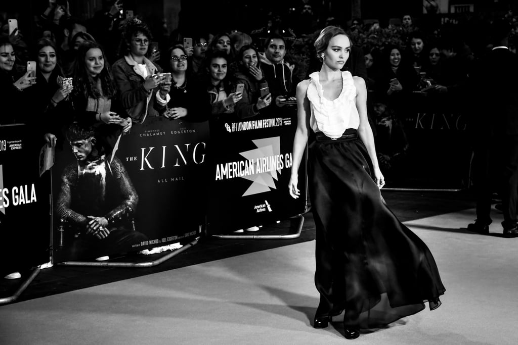 Lily-Rose Depp's Chanel Gown at the London Film Festival