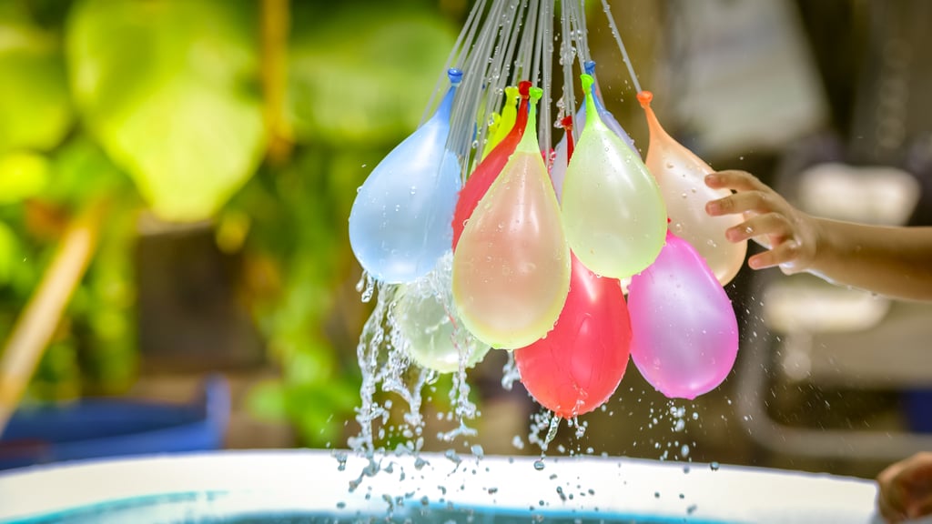 Stage a water-balloon fight.