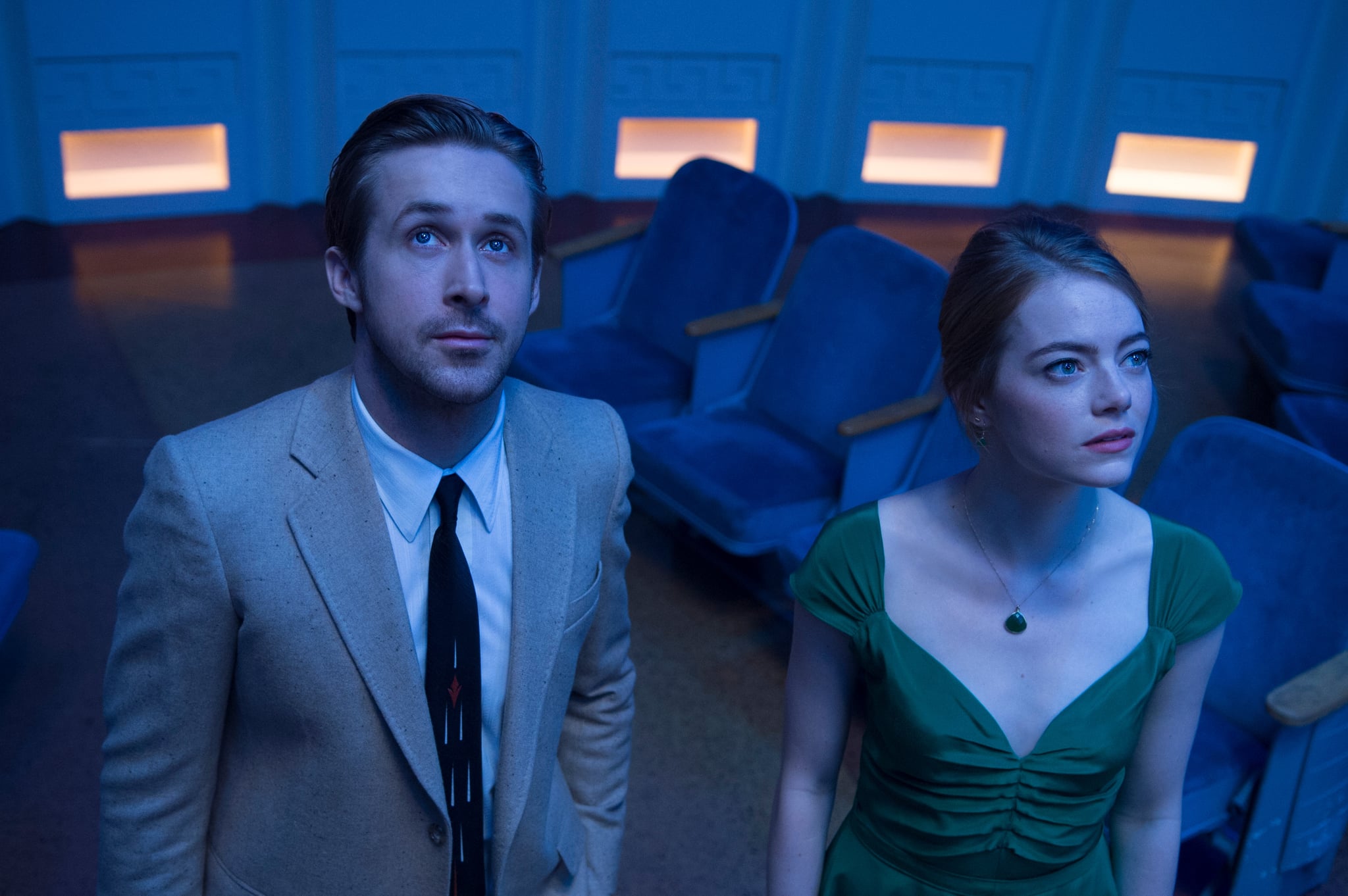 LA LA LAND, From left: Ryan Gosling, Emma Stone, 2016. ph: Dale Robinette / Summit Entertainment / courtesy Everett Collection