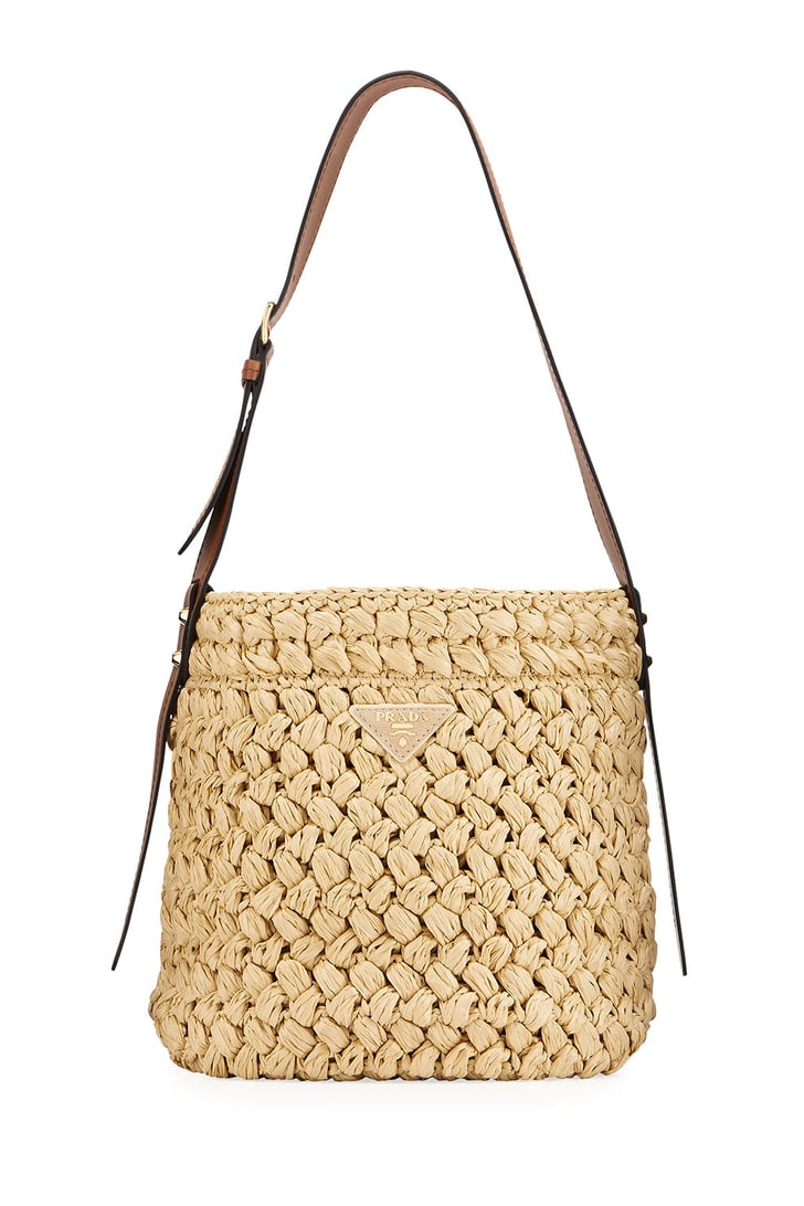 Prada Raffia Woven Bucket Bag | Best Handbags 2020 | Shopping Guide ...