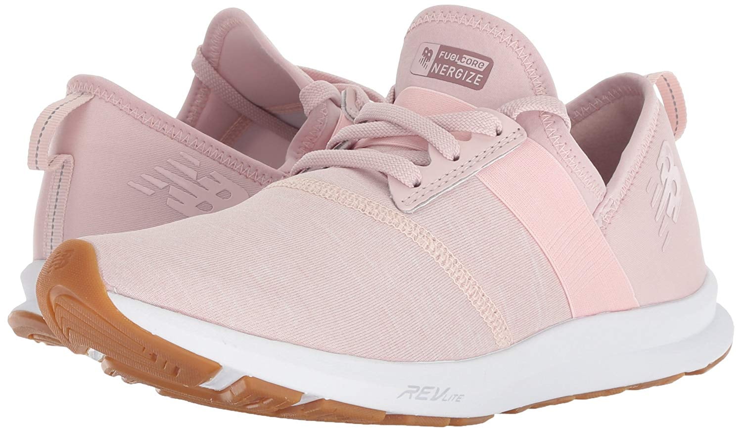 ladies pink new balance trainers