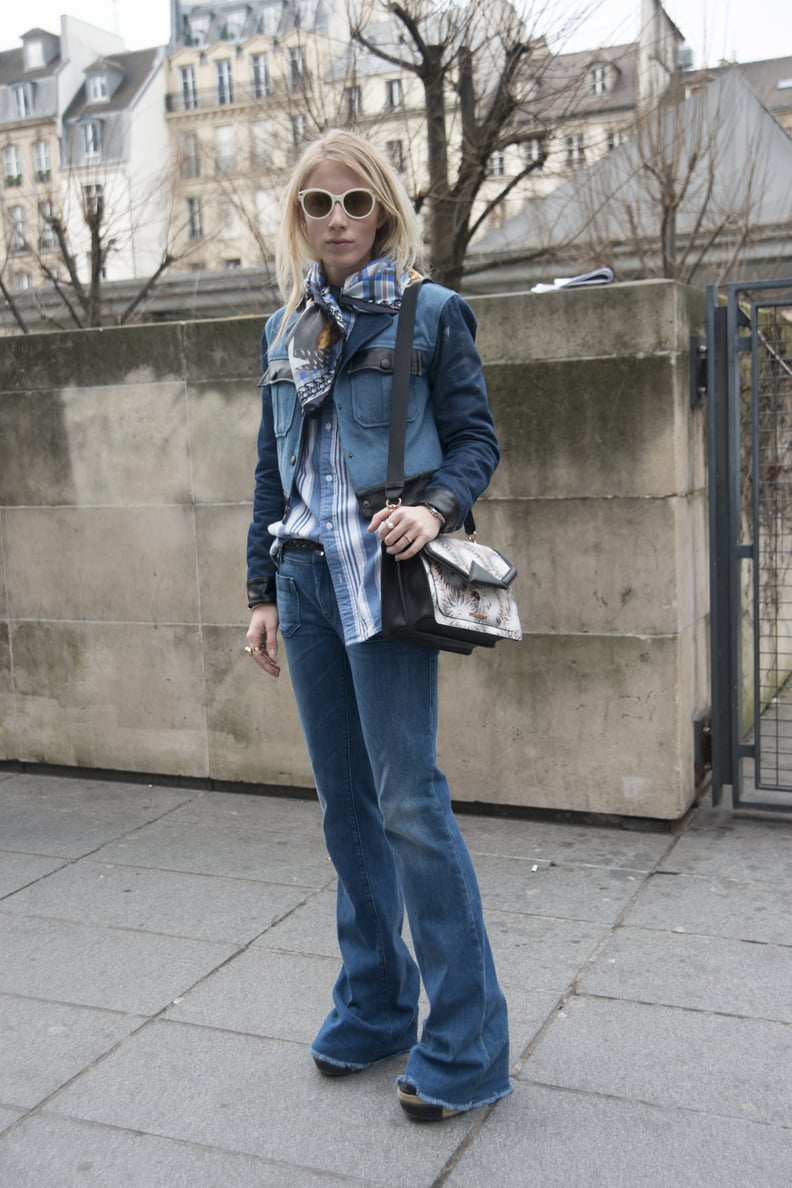 How to Style Flared Jeans