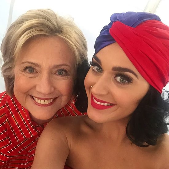 Katy Perry at Hillary Clinton Rally October 2015