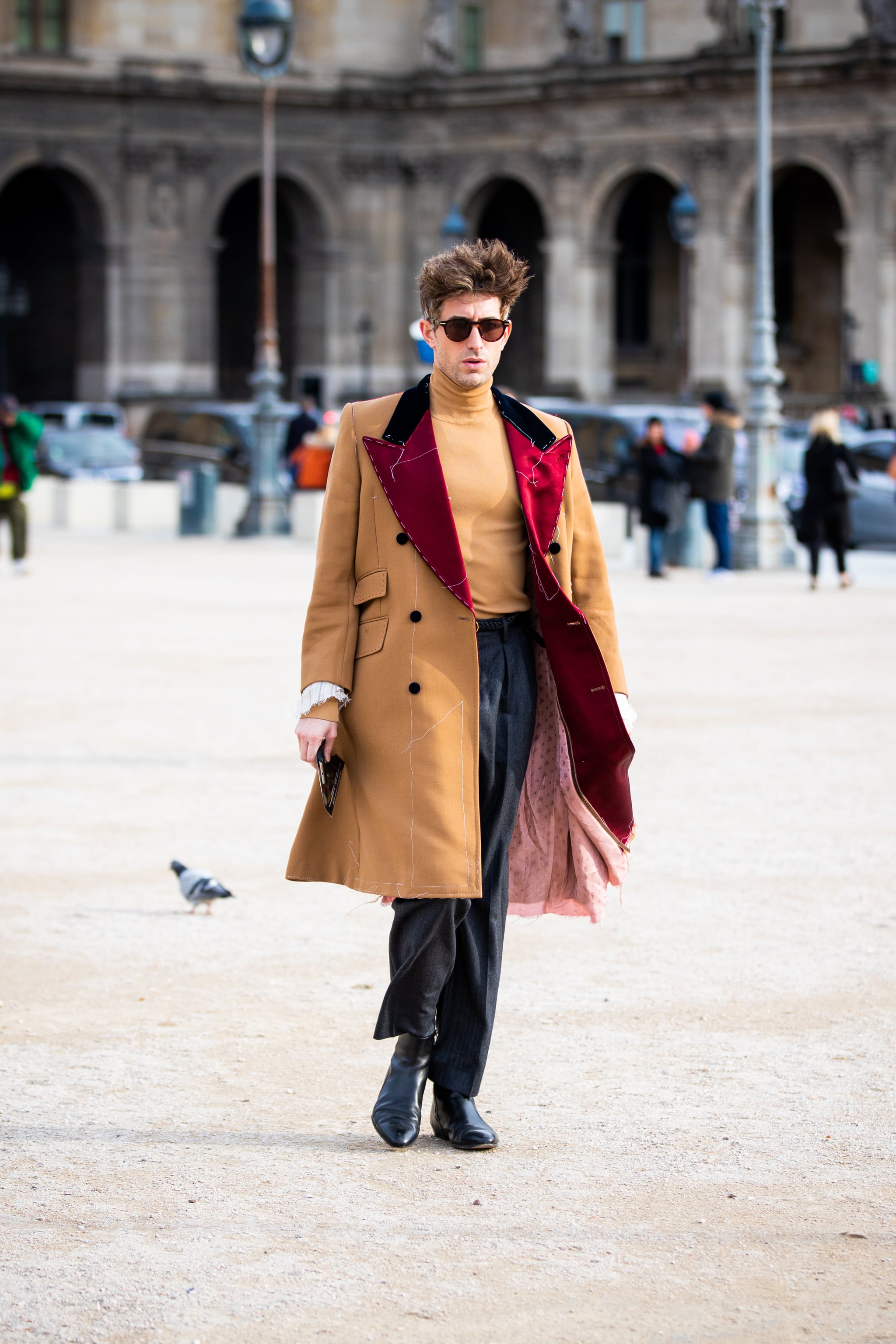 Paris Men's Street Style Fall 2020 DAY 2