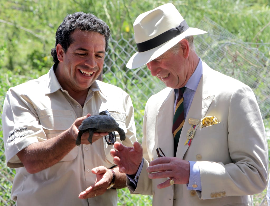 Photos of Prince Charles With Animals