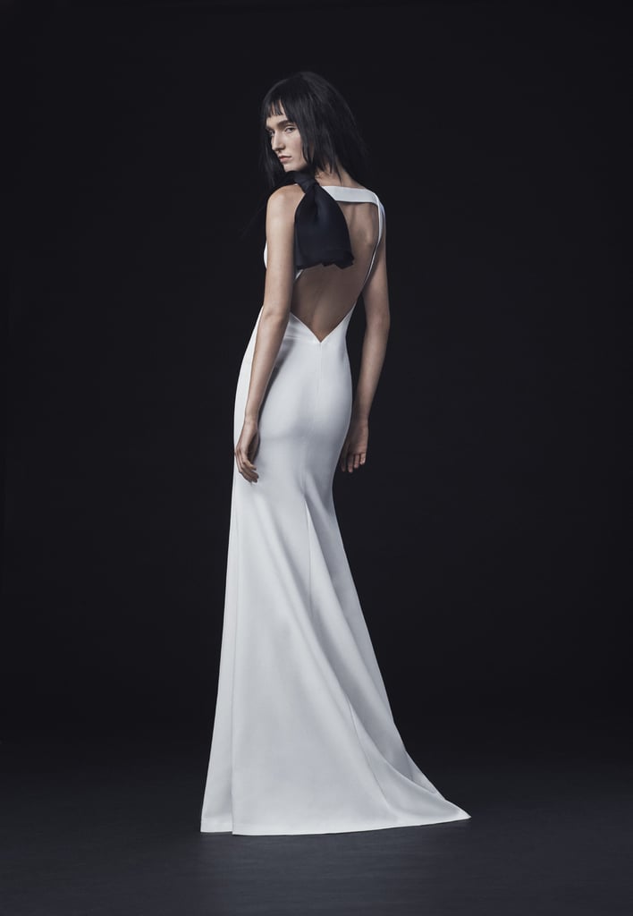 Vera Wang Micaela Crepe Structural Gown (available at Vera Wang boutiques, $3,990)