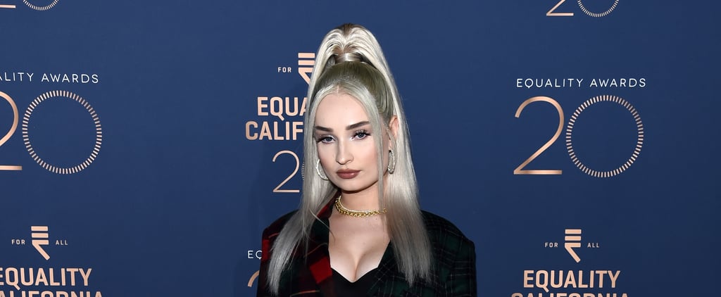 Kim Petras's Black Nail Polish Color