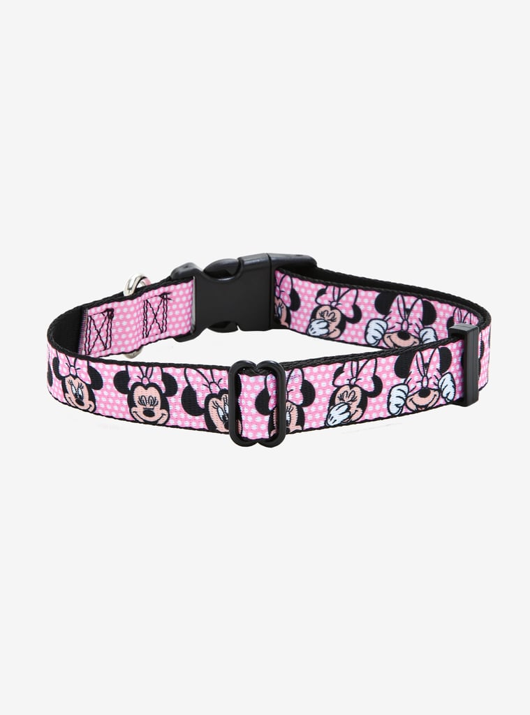 Disney Minnie Mouse Pink & White Polka Dot Pet Collar