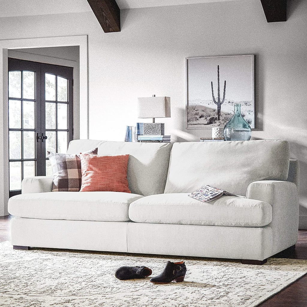 A Classic Couch: Stone & Beam Lauren Down-Filled Oversized Sofa