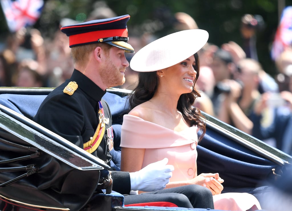 Who can forget the off-the-shoulder Carolina Herrera dress she wore for Trooping the Colour?