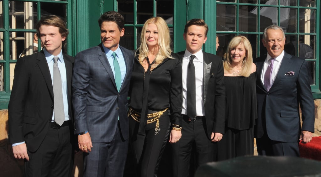 Rob Lowe Hollywood Walk of Fame Ceremony 2015