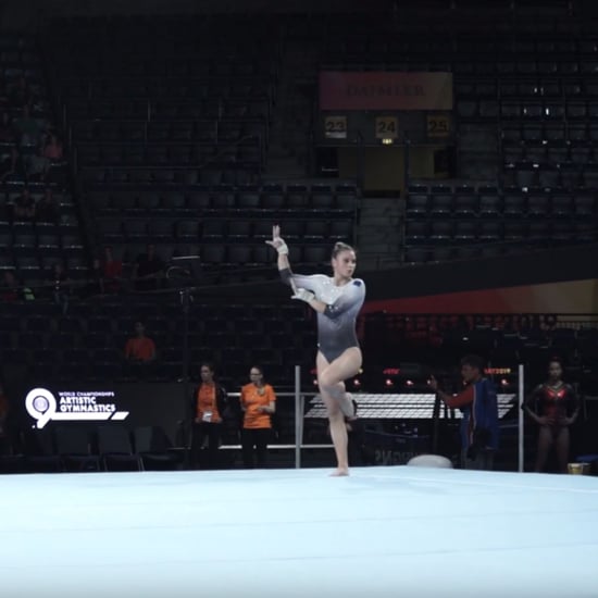 Watch This Gymnast's Billie Eilish Floor Routine