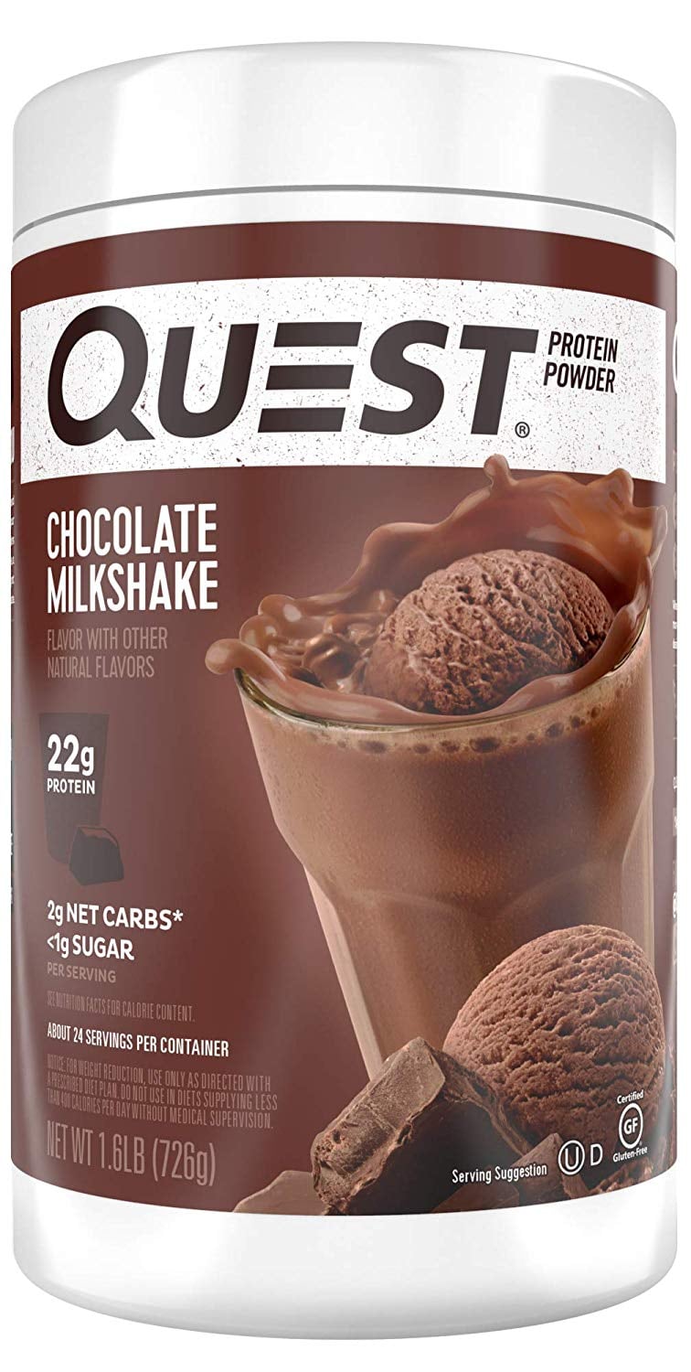 Quest Nutrition Chocolate Milkshake Protein Powder | 9 Low ...