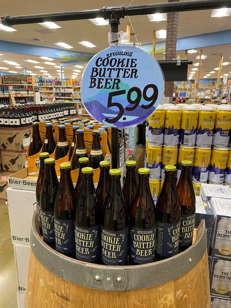 Cookie Butter Beer at Trader Joe's