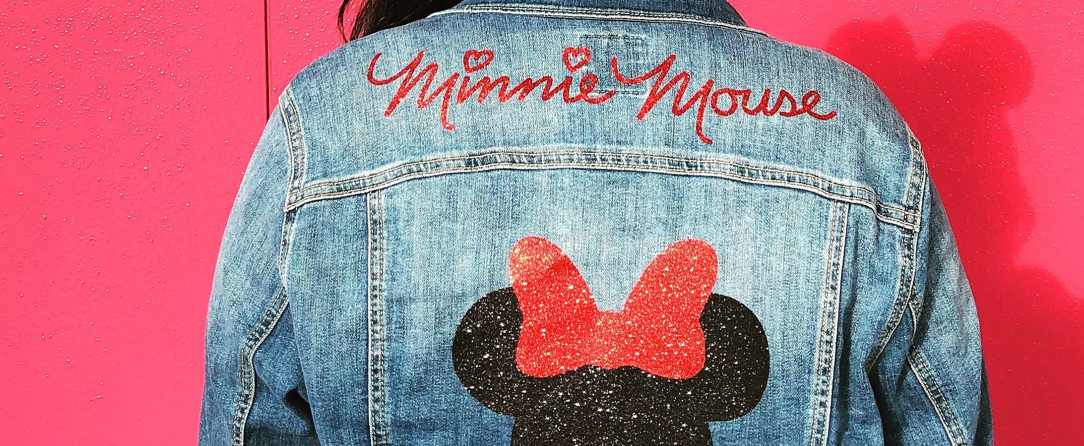 Minnie mouse jean jacket discount