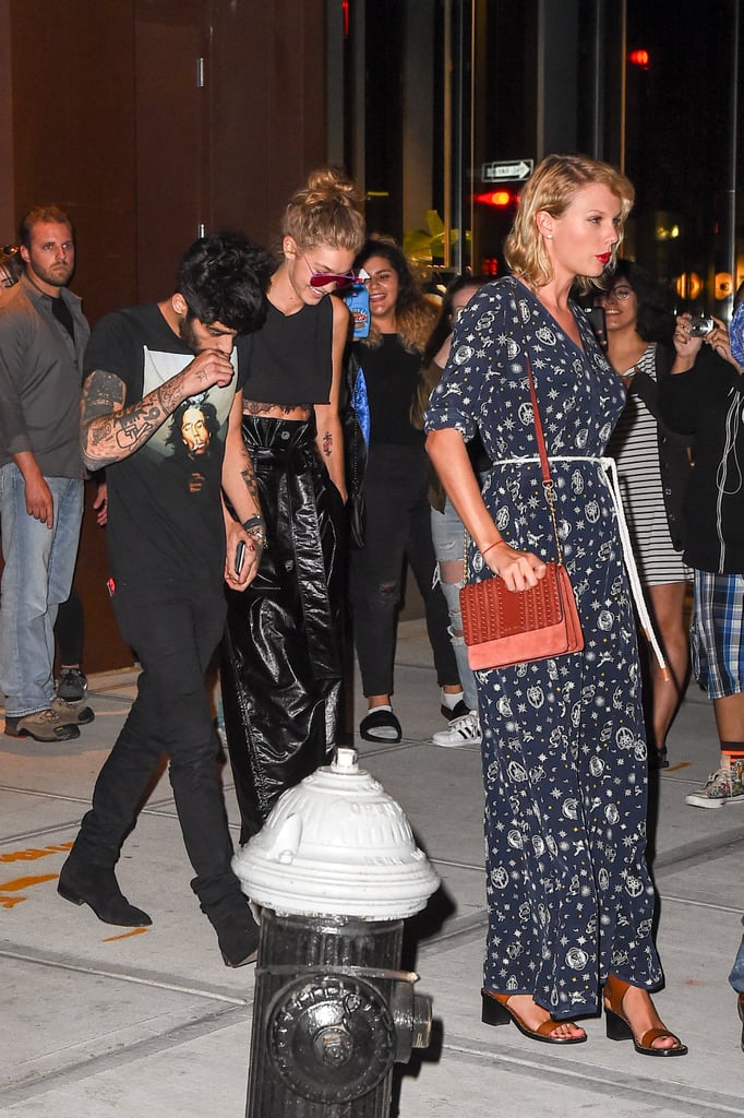 Taylor Swift, Gigi Hadid, and Zayn Malik Out in NYC 2016