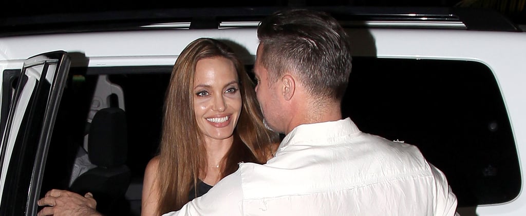 Angelina Jolie and Brad Pitt at Unbroken's Wrap Party