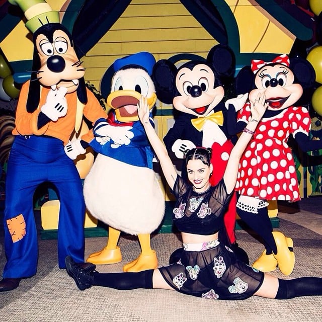 Katy Perry posed a throwback photo of her at Walt Disney World.
Source: Instagram user katyperry