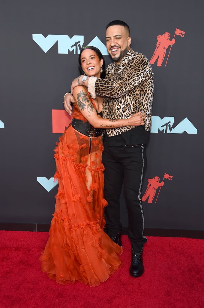 Halsey and French Montana at the 2019 MTV VMAs