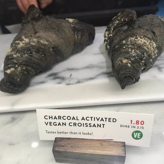 Activated Charcoal Croissants