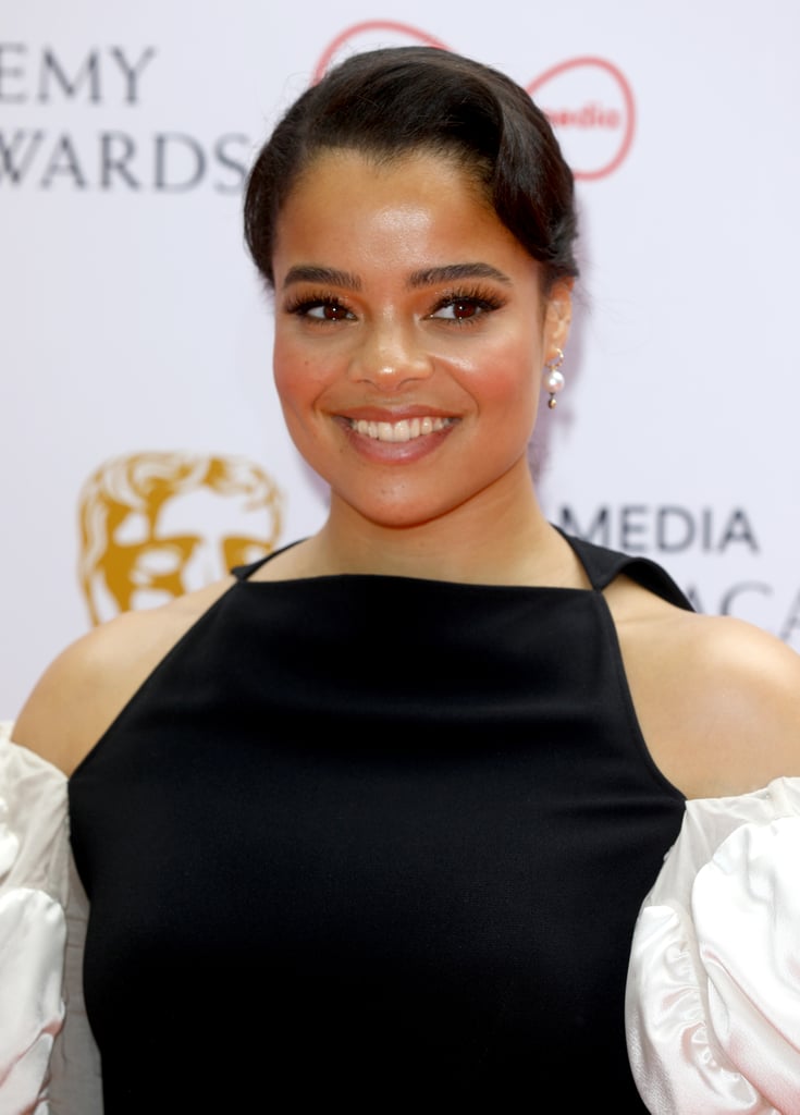 Lydia West's Feathery Lashes at the BAFTA TV Awards 2021