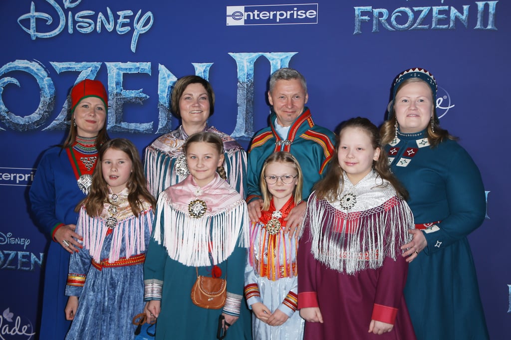 Per Olof Nutti and Family at the Frozen 2 Premiere in Los Angeles