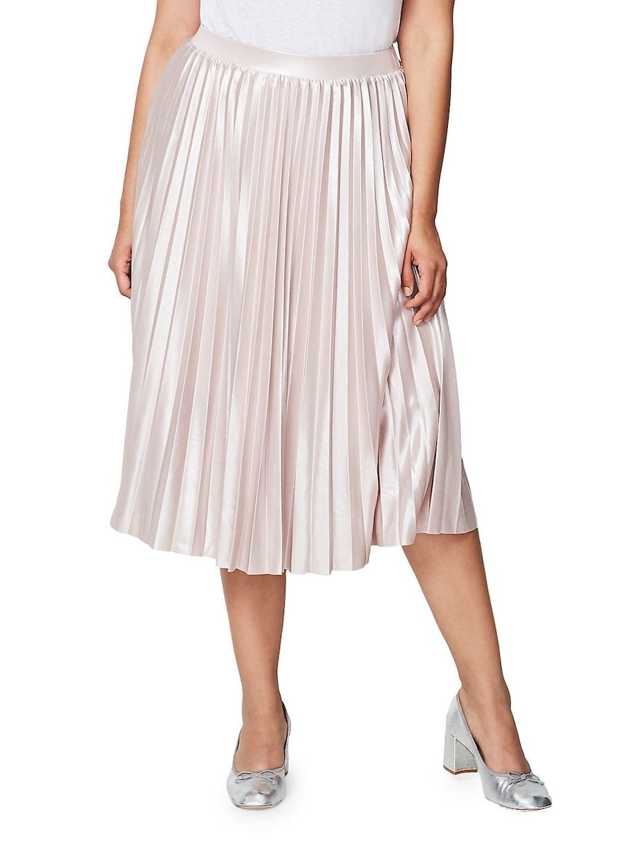 Mid length deals pleated skirts queen