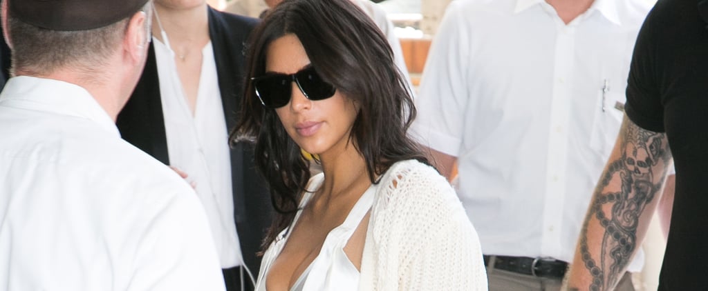 Kim Kardashian's Calvin Klein Dress in Cannes 2016