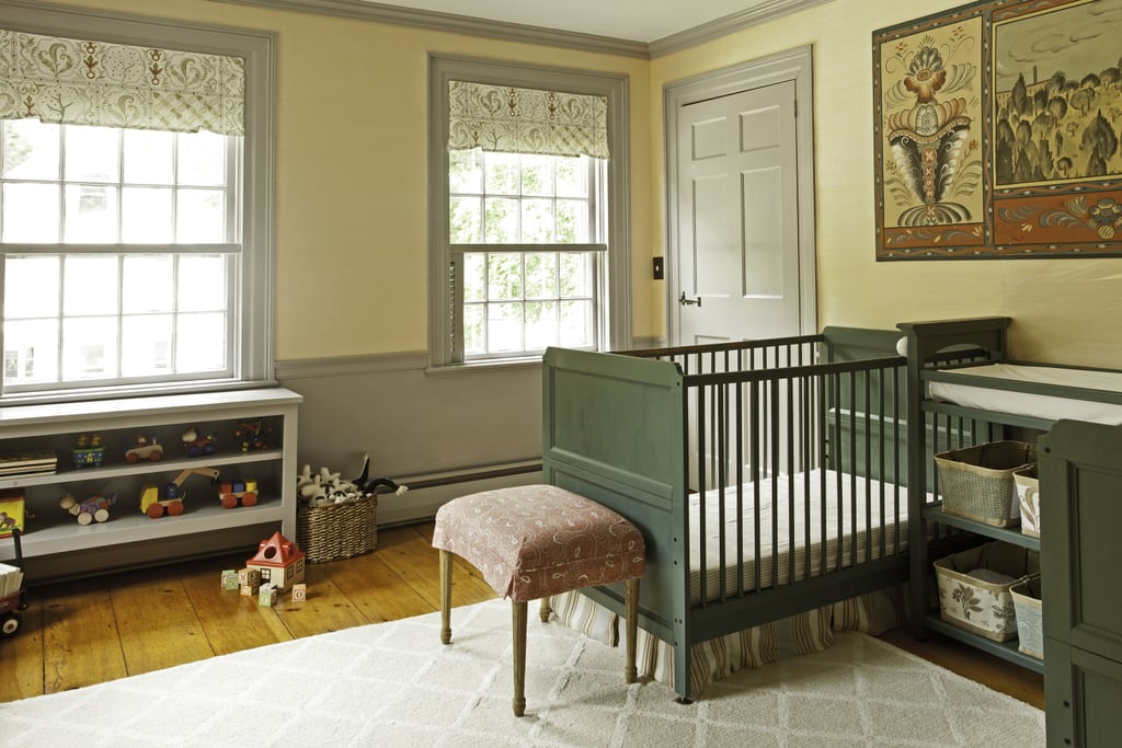 An Antique-y Nursery For Two