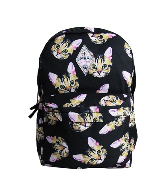 Chicnova Cat Print Backpack