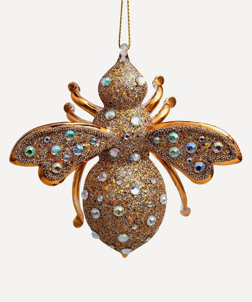 Liberty London Glass Bee Ornament Best Liberty London Christmas
