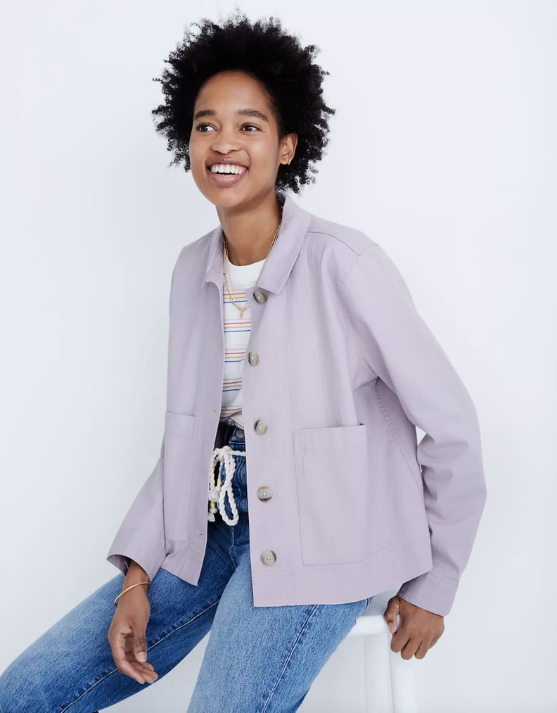 Madewell Connor Cropped Chore Jacket